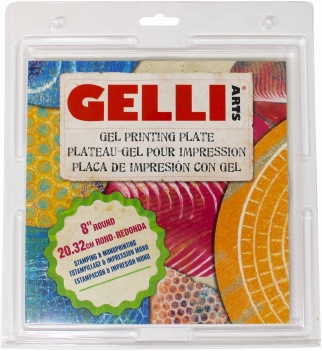 Gelli Printing Plate 20,3 cm rond GEL8R