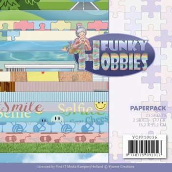 Yvonne Creations Paperpack Funky Hobbies YCPP10036