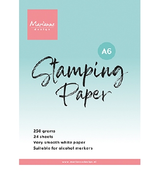 Marianne Design Stamping Paper White A6  CA3196