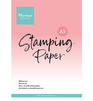 Marianne Design Stamping Paper White A5  CA3195